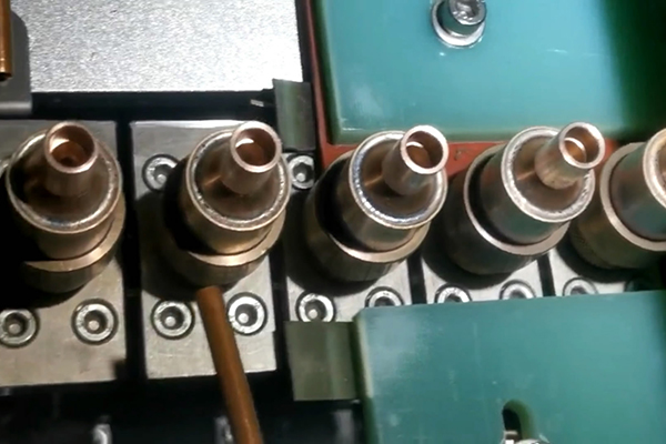 铜管接头自动化高频钎焊机 直排铜管焊接