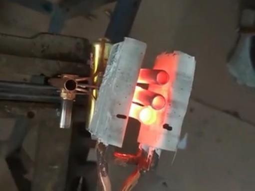 手持式高频焊机铜管焊接