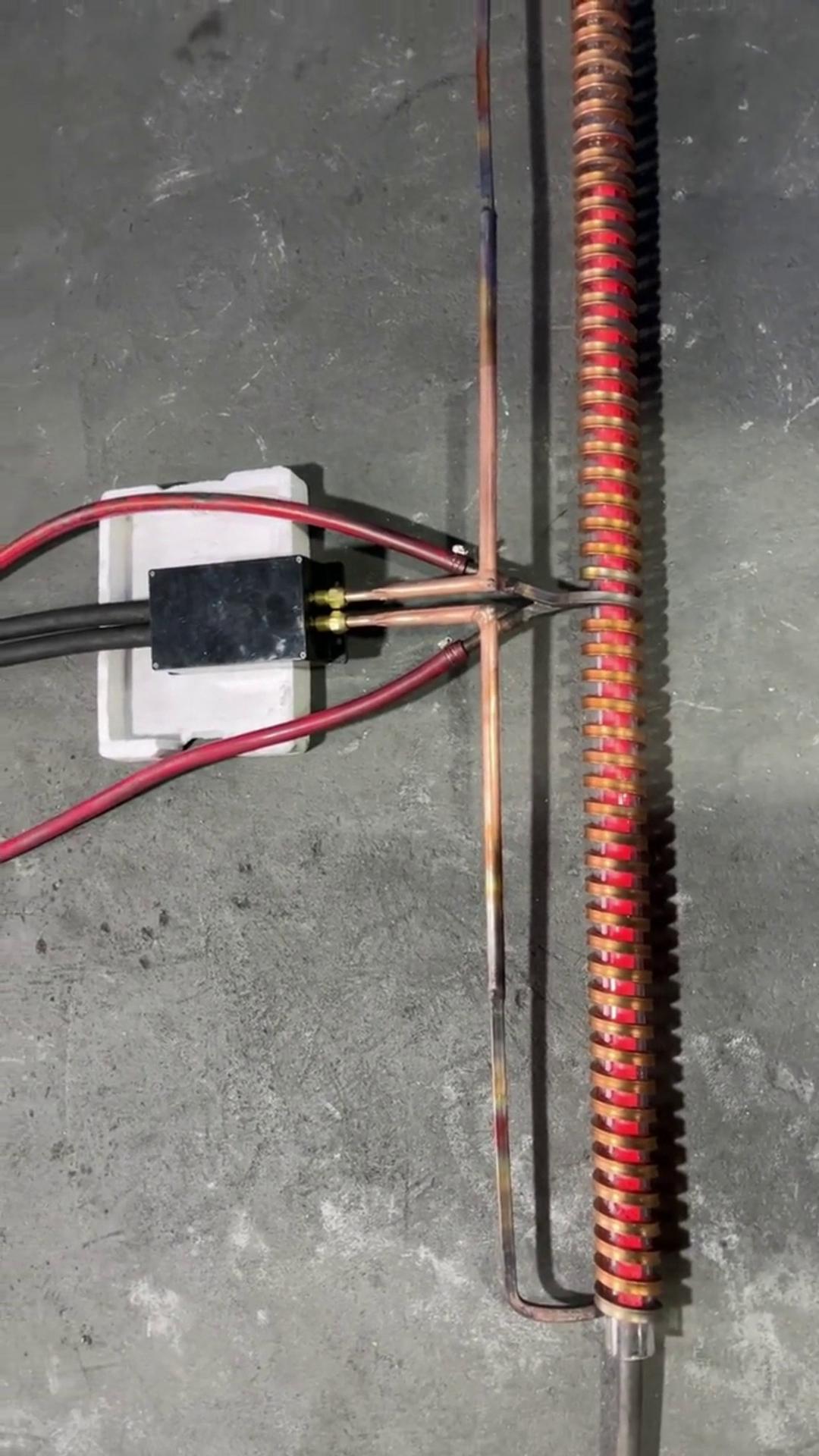 长型线材棒料在线退火试样 后期生产需要配合自动化高频退火设备