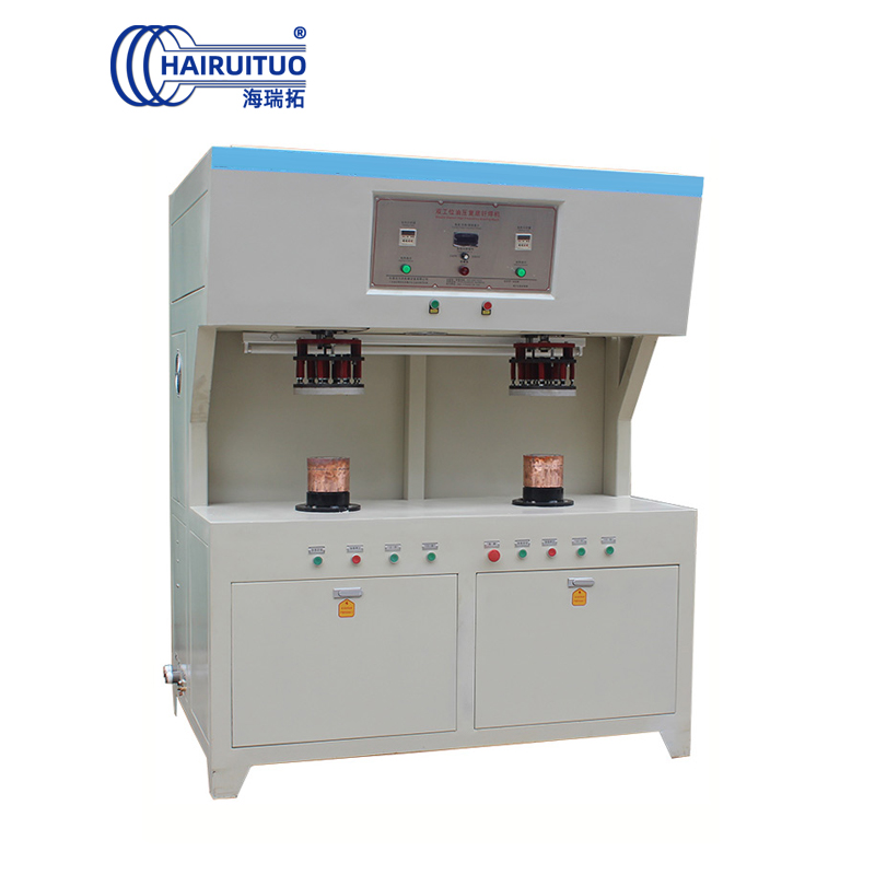 Electric hot plate high frequency welding machine-double station heating plate high frequency brazing machine