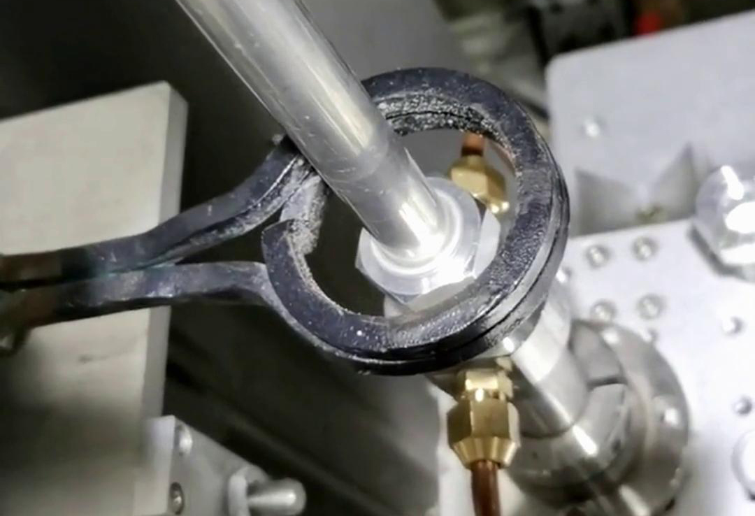 铝管铝件的焊接，高频焊机可以焊低温的M51配合M5