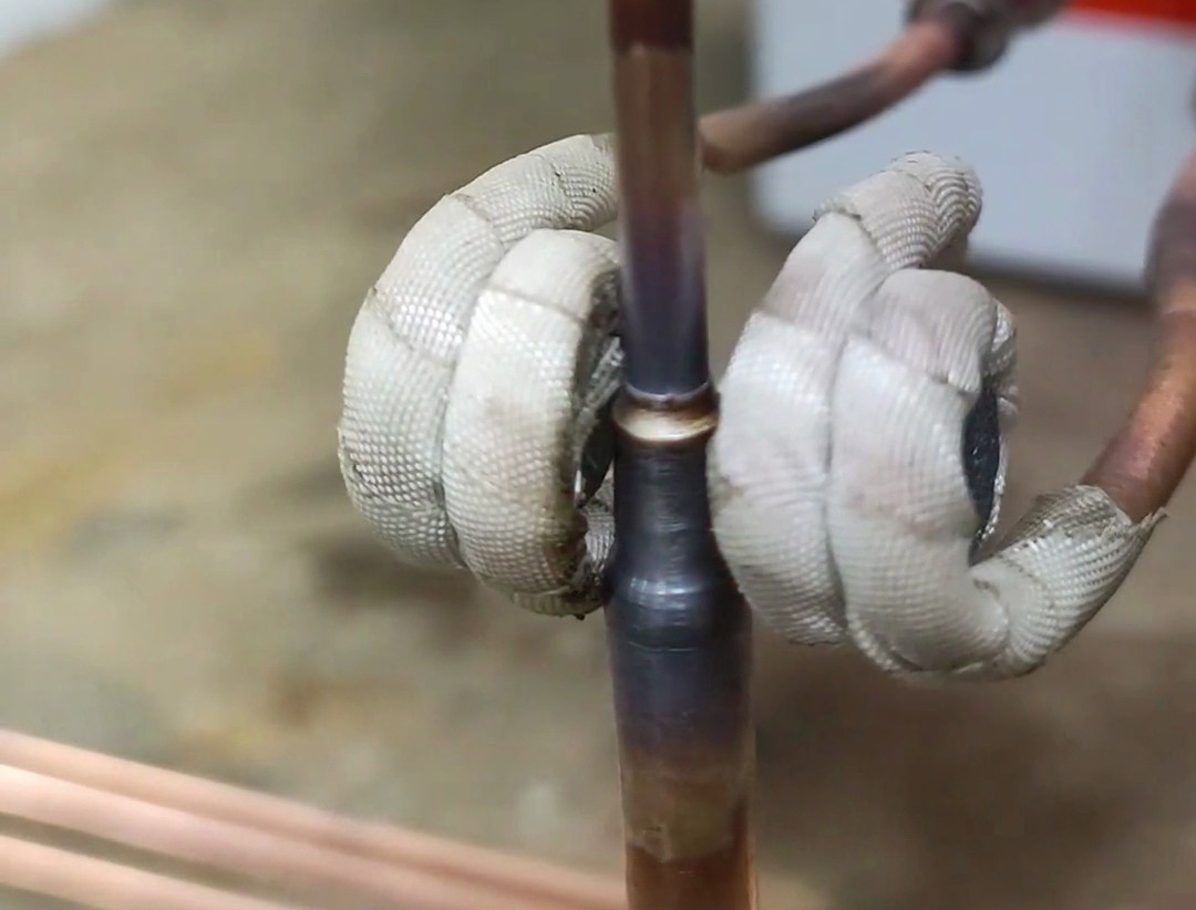 这种焊接方法你知道吗？高频焊接设备无焊点焊接铜管全
