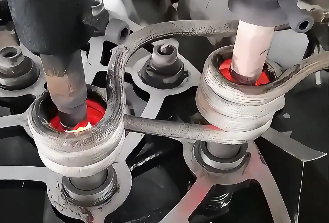 球头盖帽高频退火:半自动工装方案,中小批量生产的实用之选(图1) 球头盖帽高频退火:半自动工装方案,中小批量生产的实用之选(图1)