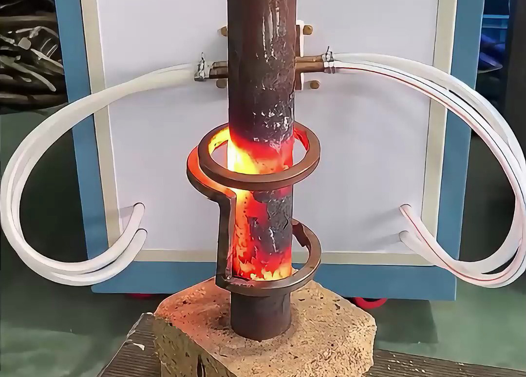 棒料加热缺猛将？选海瑞拓160KW超音频感应加热设备准没错(图1)