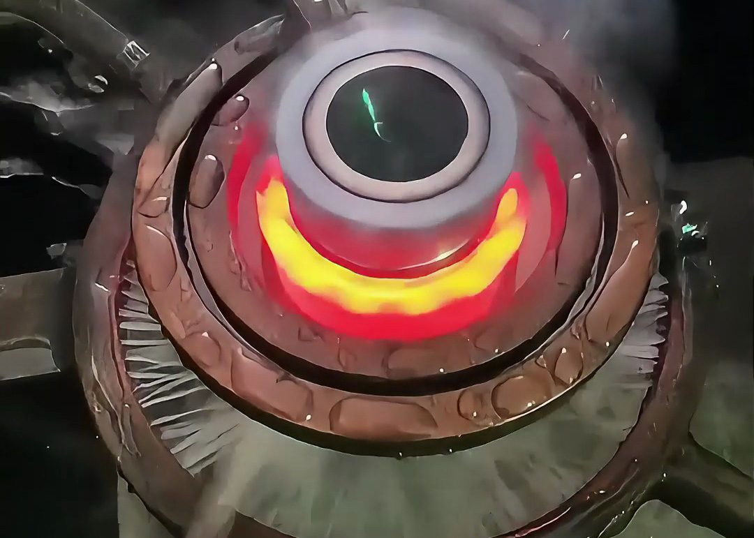 双排链轮/双层齿轮淬火难题？海瑞拓专用高频淬火机床精准破局！