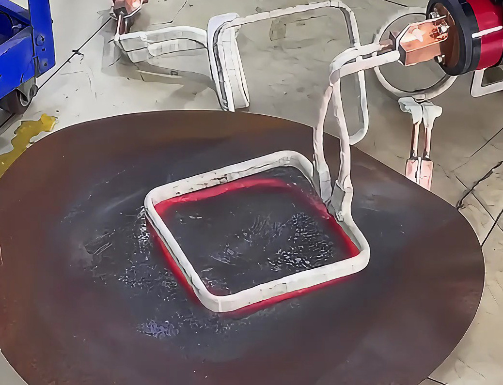 手持式高频加热机为啥方形工件加热要选四方形线圈？