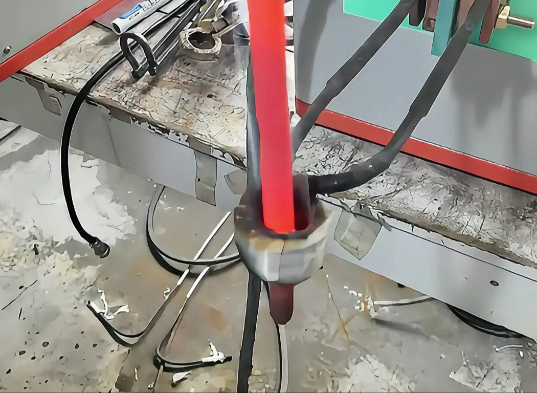 16-36mm棒料加热通吃！海瑞拓高频加热设备，换线圈5分钟搞定(图1)