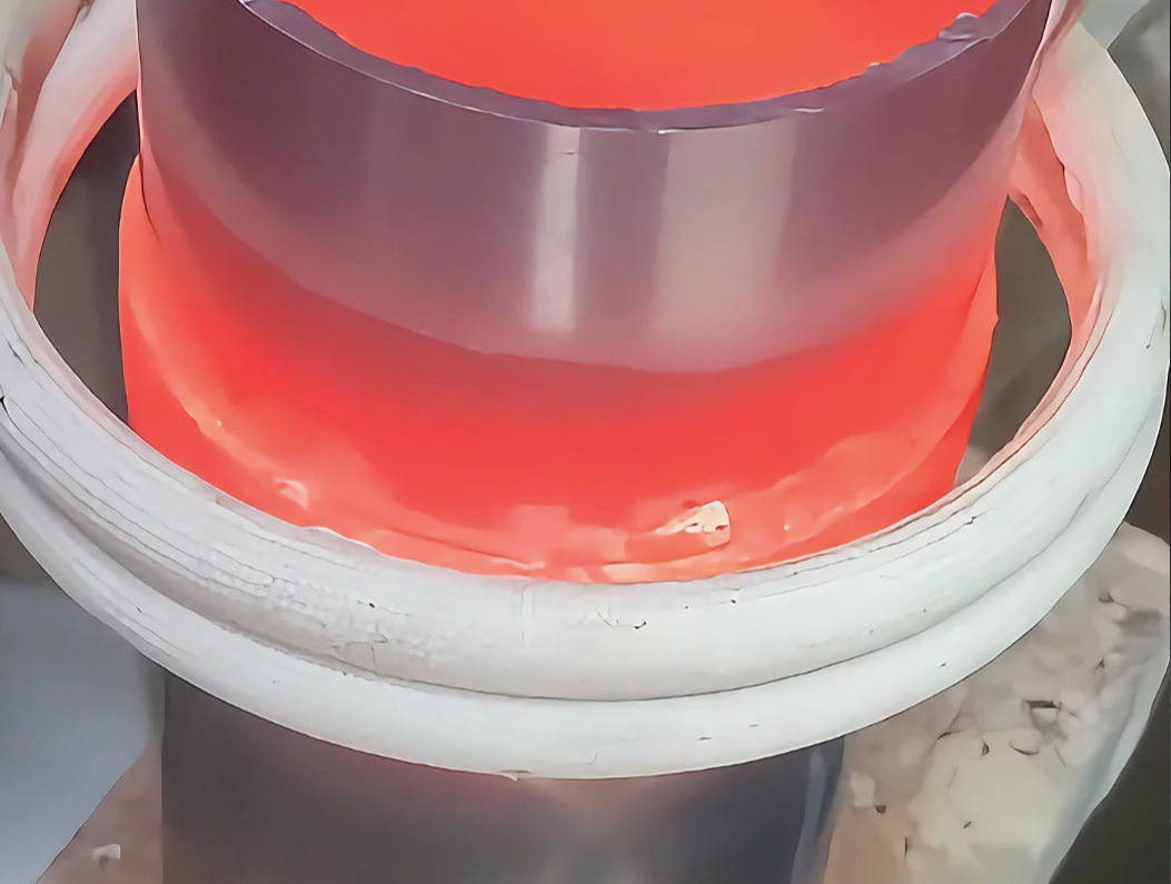 76mm铜管焊接高效方案！海瑞拓超高频焊接机，稳质