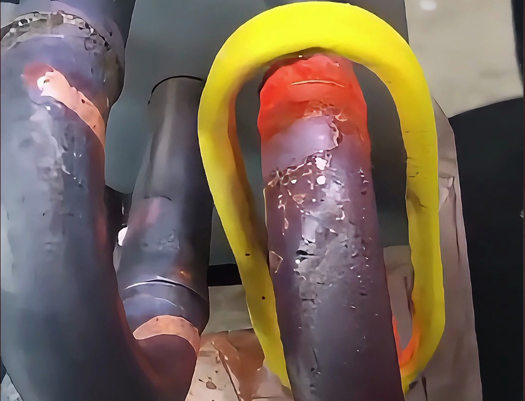 专业焊工实操！手持式高频焊机轻松搞定铜管弯头焊接