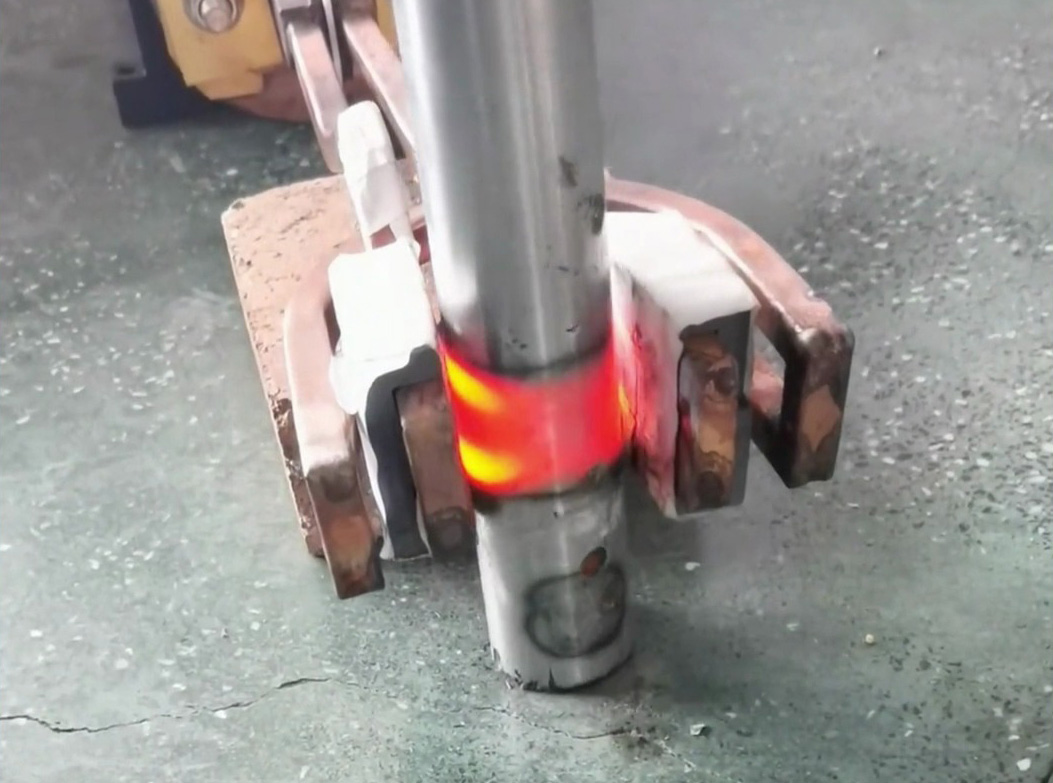 想不想看看这款手持式高频加热机的实际效果？ 对 φ