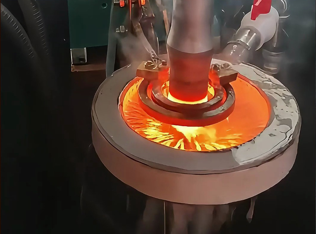 ​半轴加工新突破！这台高频淬火机床如何兼顾硬度与韧