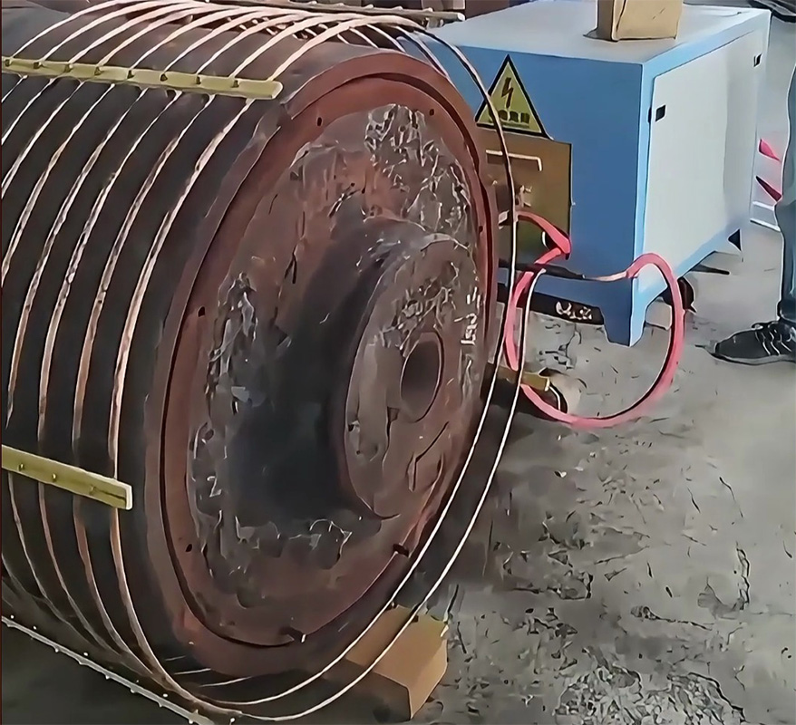 ​海瑞拓感应加热设备热拆装全过程！300千瓦中频机工业级操作揭秘(图3)