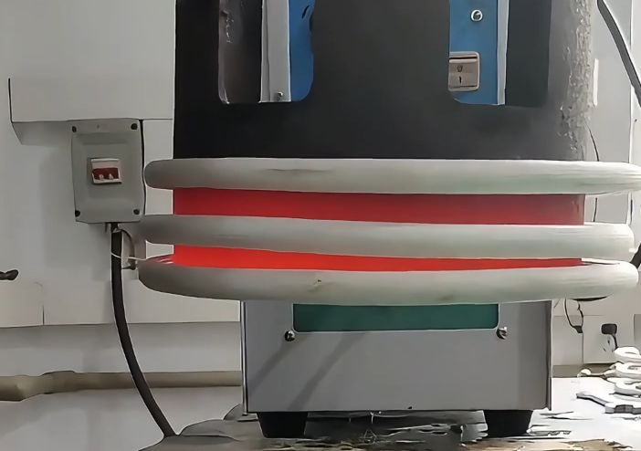 直径150毫米钢管加热？看这台高频感应加热设备是如