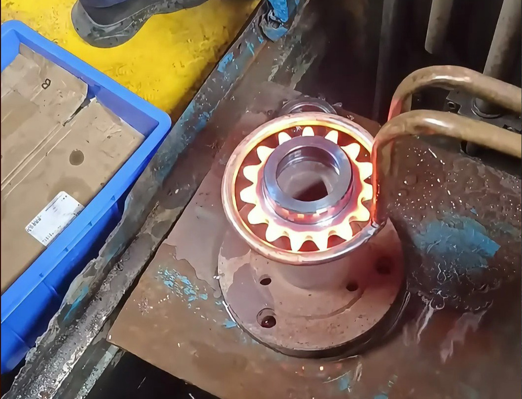 海瑞拓高频淬火机床——链轮专用淬火，稳定40HRC