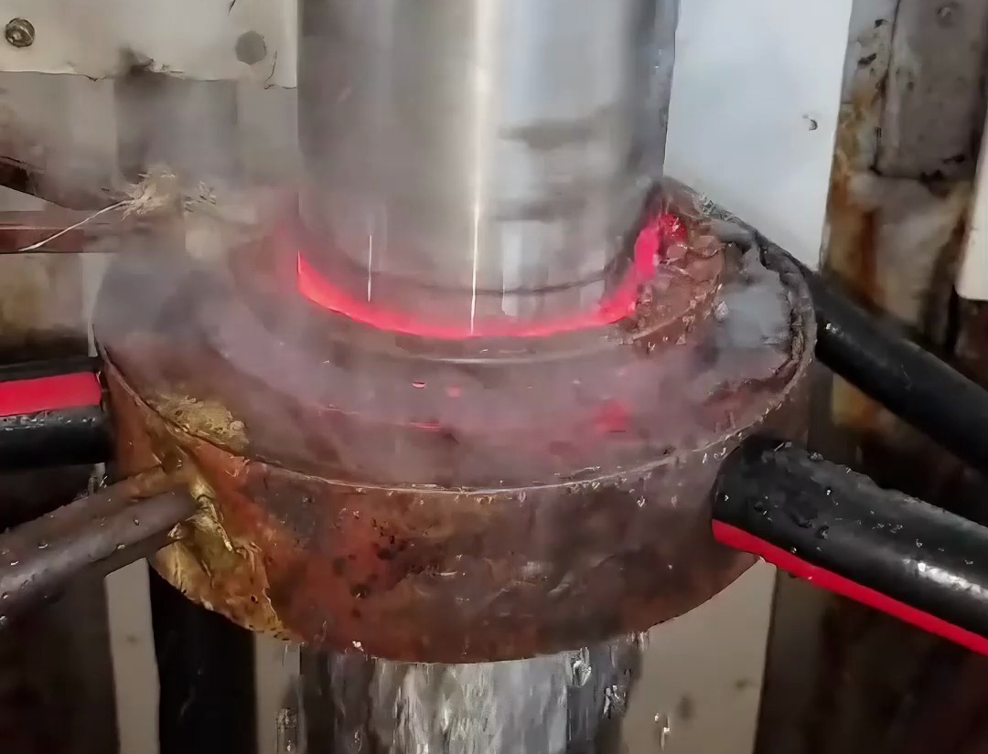 带你近距离观察轴表面淬火全过程