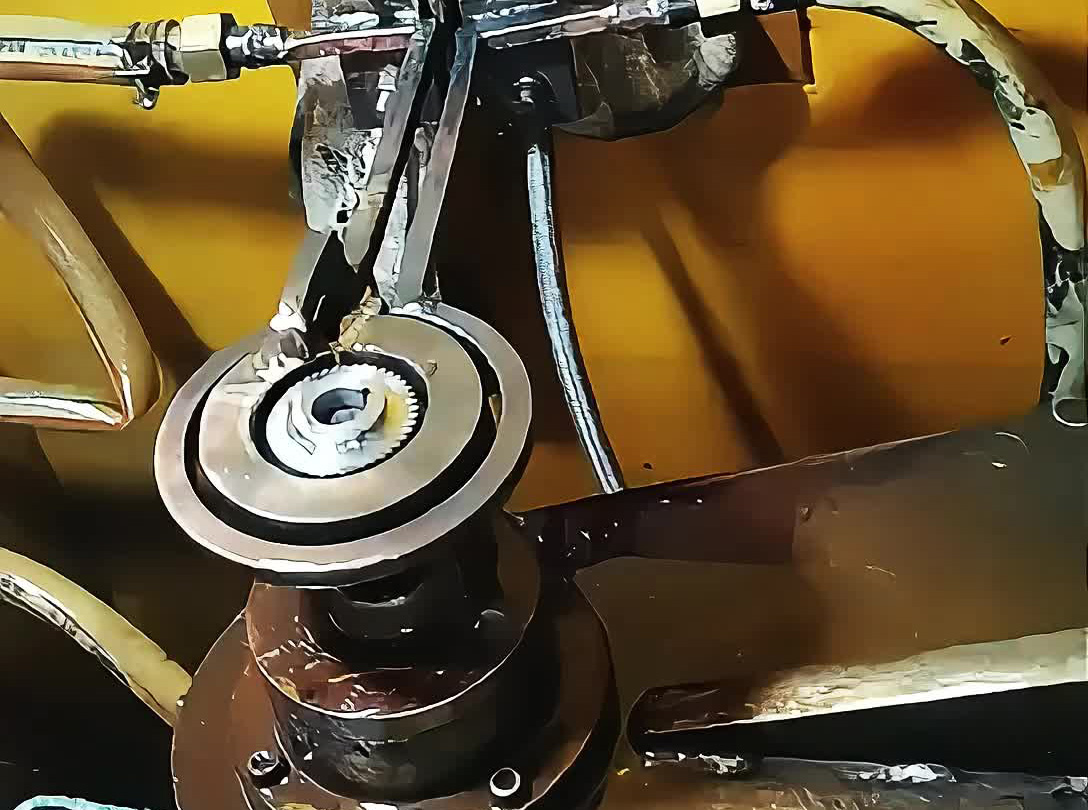 半自动齿轮高频淬火机床，人工装卸工件，