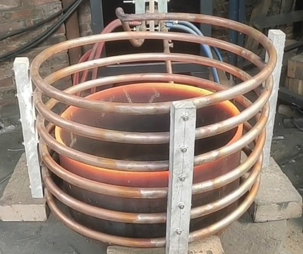 中大型钢管退火热处理用超音频感应加热设备