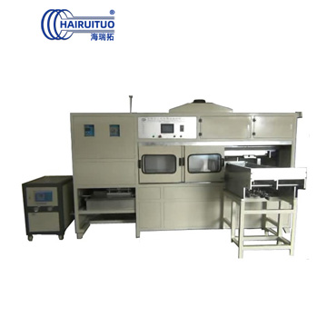 Vertical induction hardening device for gear, customized high frequency hardening machine, CNC induction hardening machine